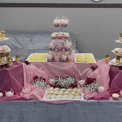 Treat Table And Set Up 