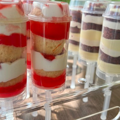 Cake Push Pops 