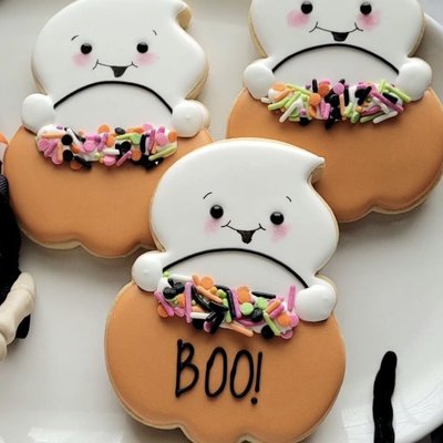 Ghost & Pumpkin 