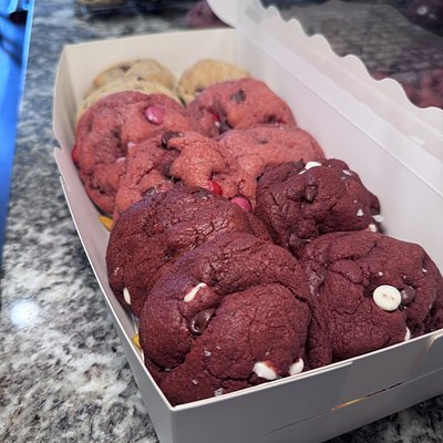 Valentines Day Cookie Flight (3 Cookies)