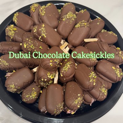 Dubai Chocolate Cakesickles Each 