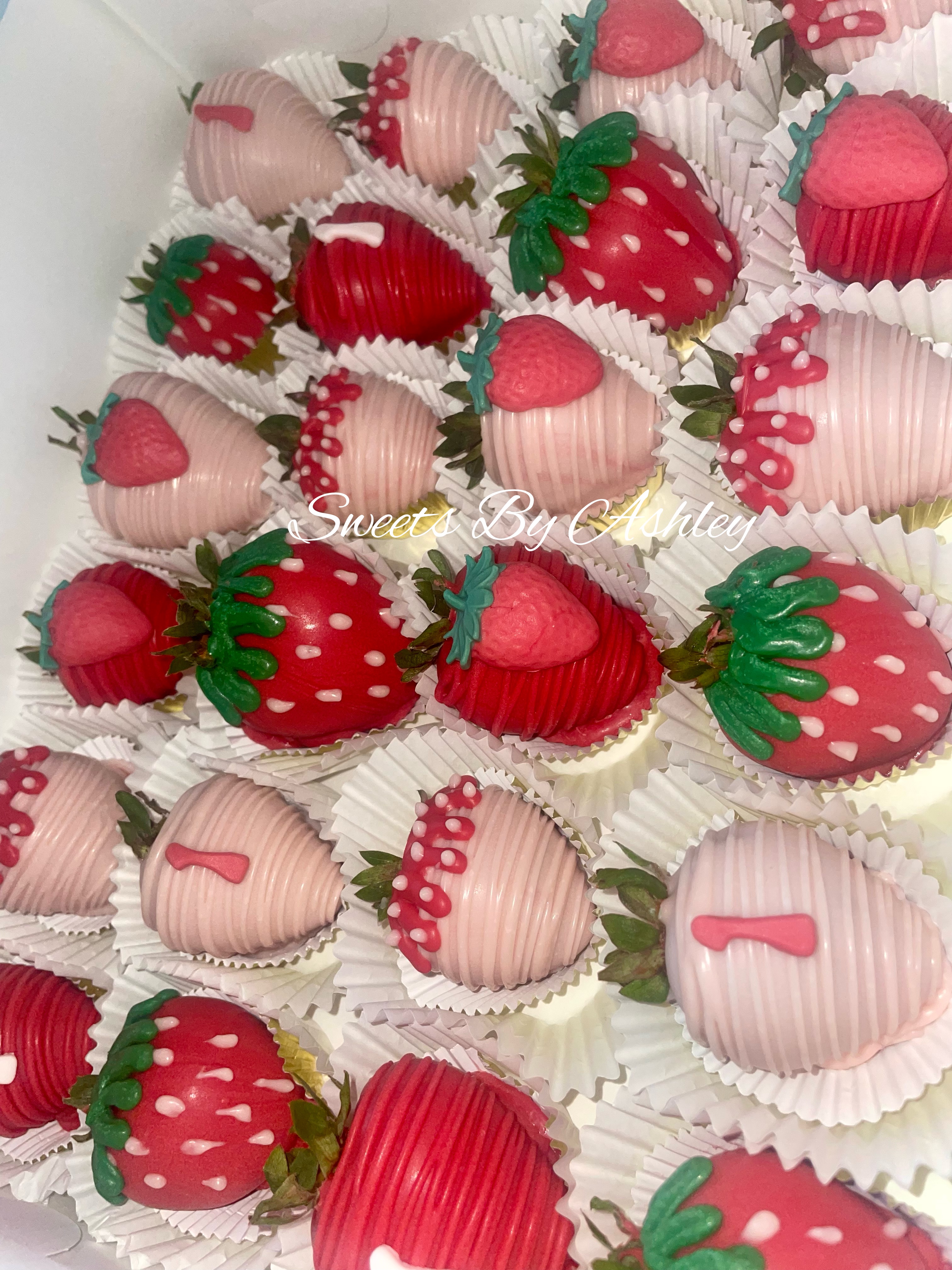Custom Chocolate Covered Strawberries 