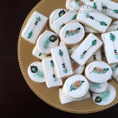 Decorated Mini Sugar Cookies