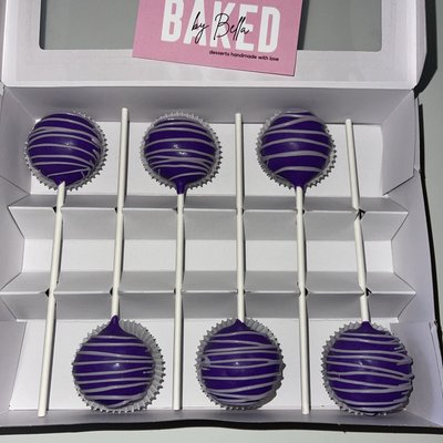 custom half dozen cake pops