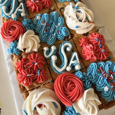 6x9 Decorated Cookie Cake 