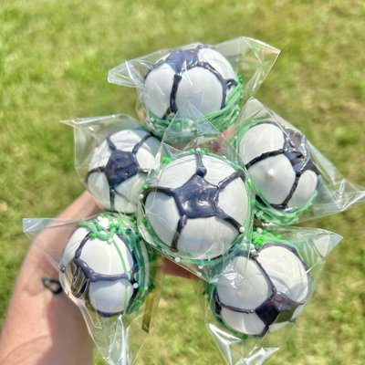 Soccer Cake Pops
