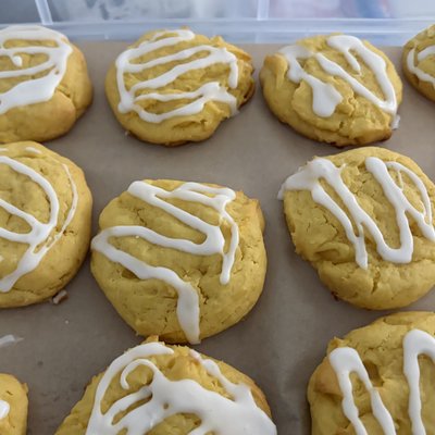 Lemon Cake Cookies