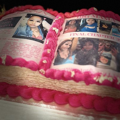 Custom Book Cake