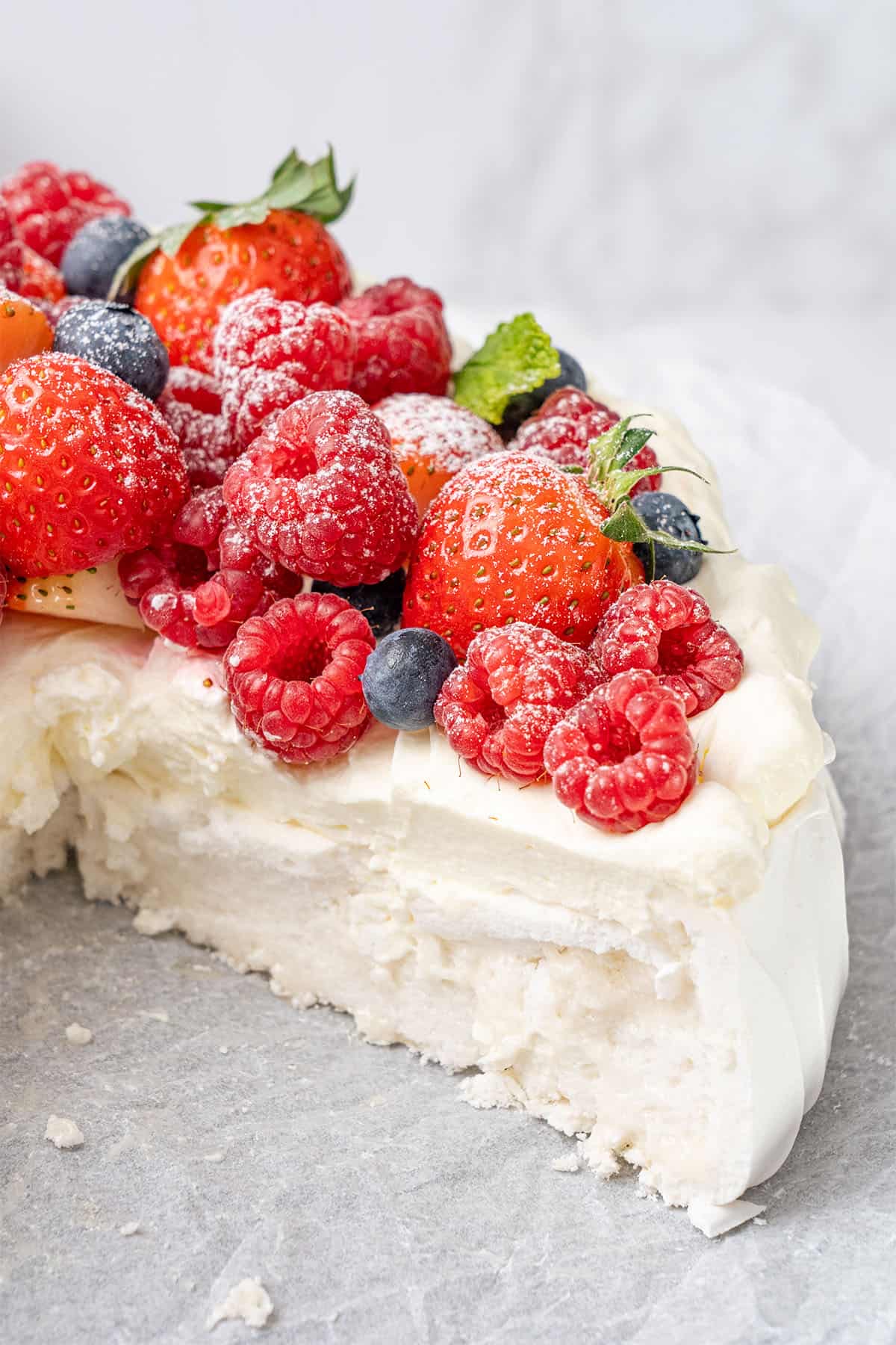 Strawberry Pavlova 