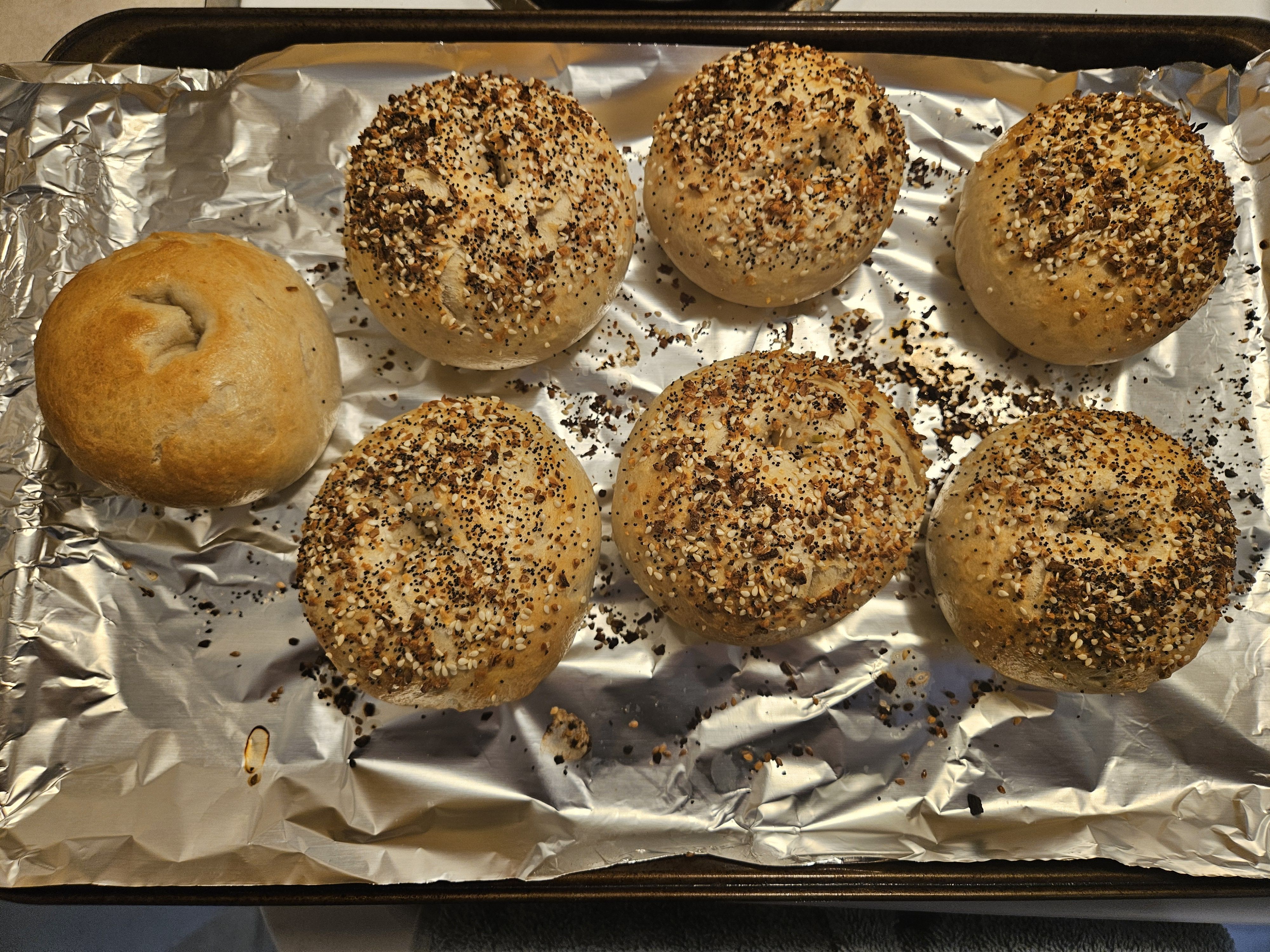 Sourdough Bagels 