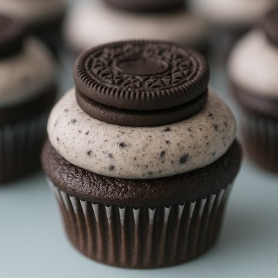 Mini Cookies N Cream Cupcakes