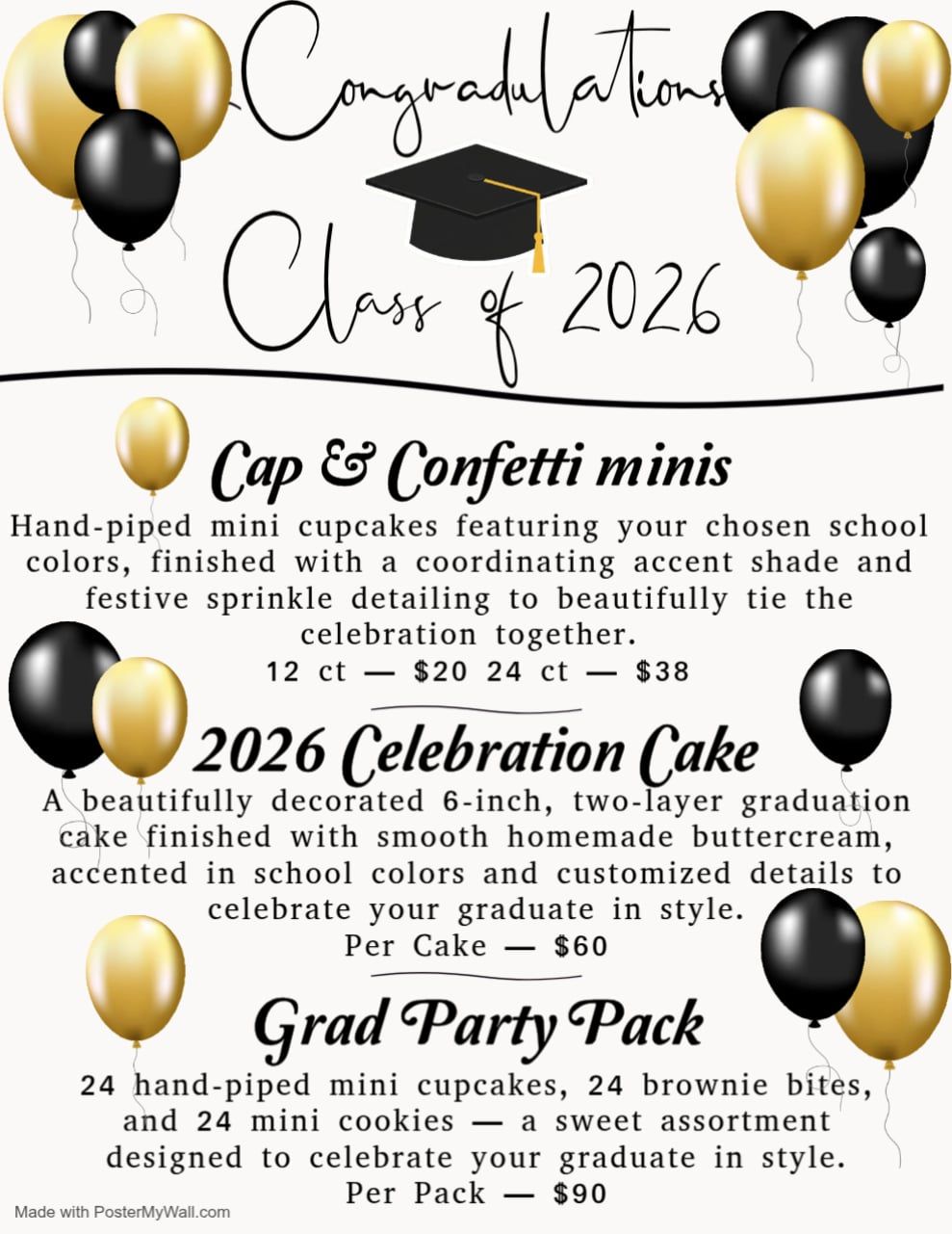 Graduation!! 🎓😁 (Cake Popsicles Have Been Added) 
