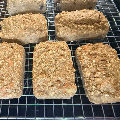 Carrot Cake-Walnut Mini Loaves (4 Pack)