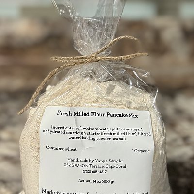 Fresh Milled Flour Pancake Mix