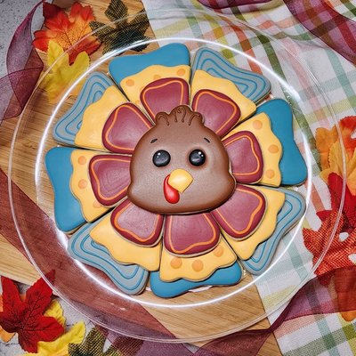Turkey Cookie Platter