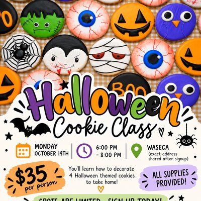 Halloween Cookie Class