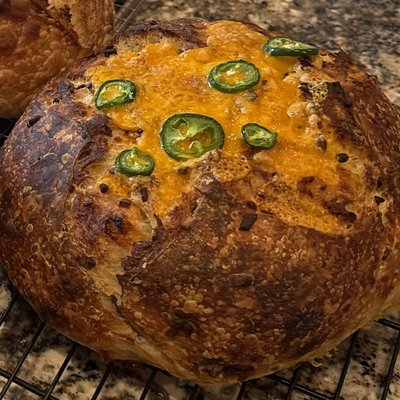 Cheddar Jalapeño Boule