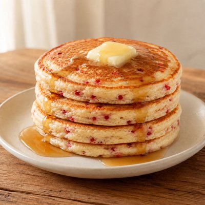 Strawberry  Buttermilk Sourdough Pancake Mix