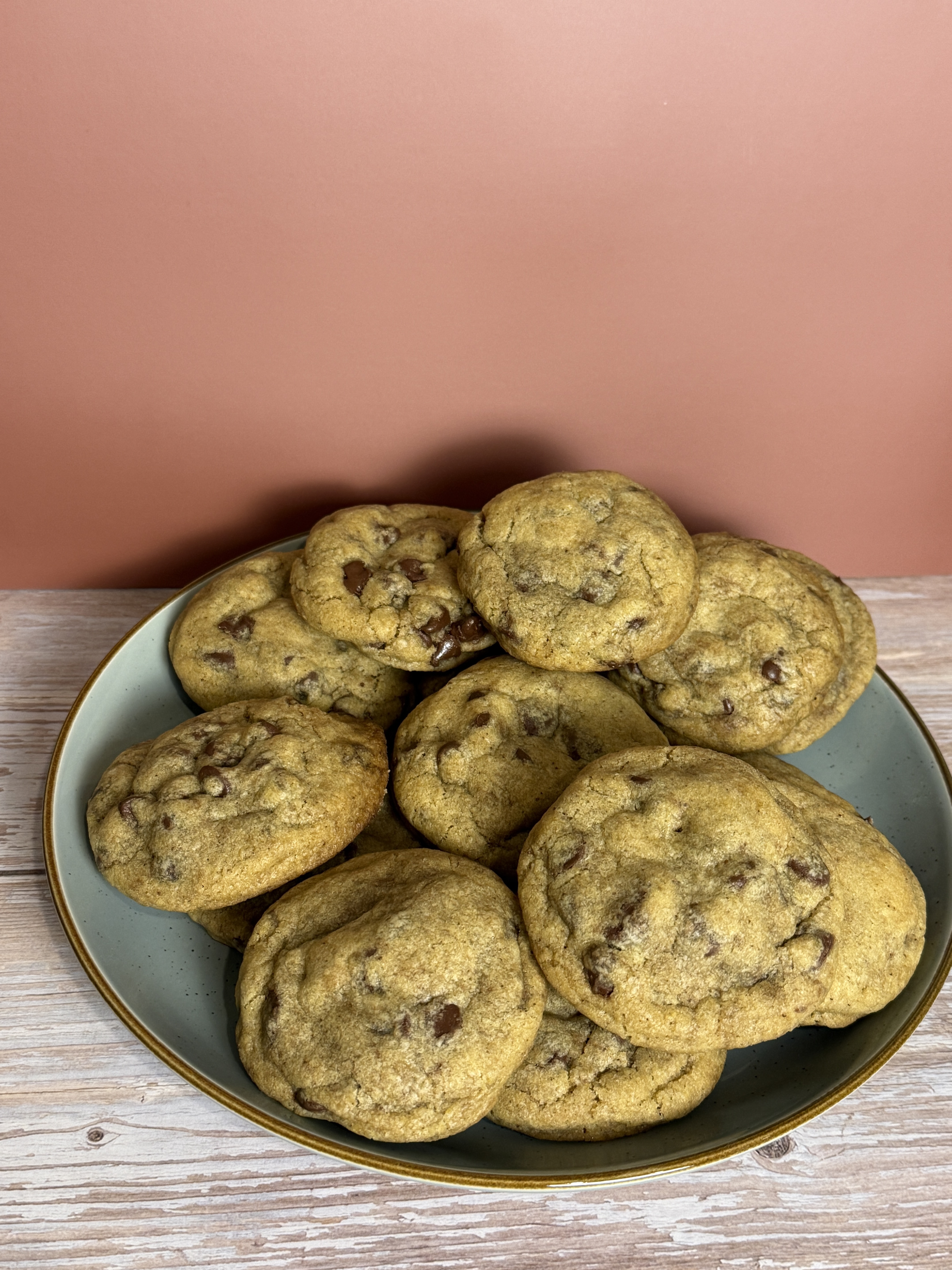3 Brown Butter Sourdough Chocolate Chip Cookies
