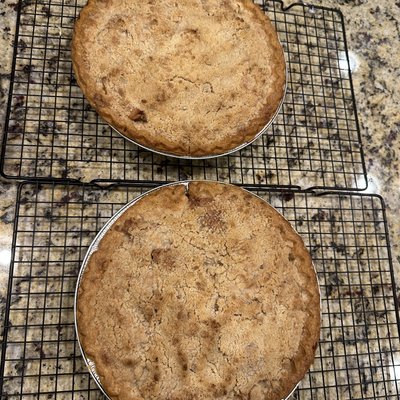 Apple Crumb Pie