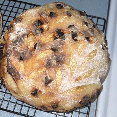 Chocolate Chip Sourdough Bread