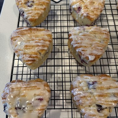 Lemon Blueberry Scones (6)