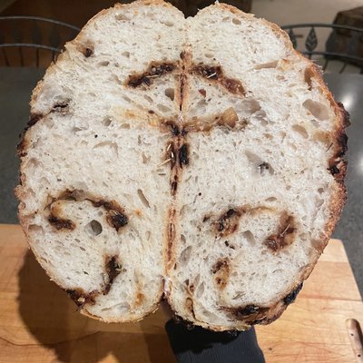 Caramelized Onion Sourdough