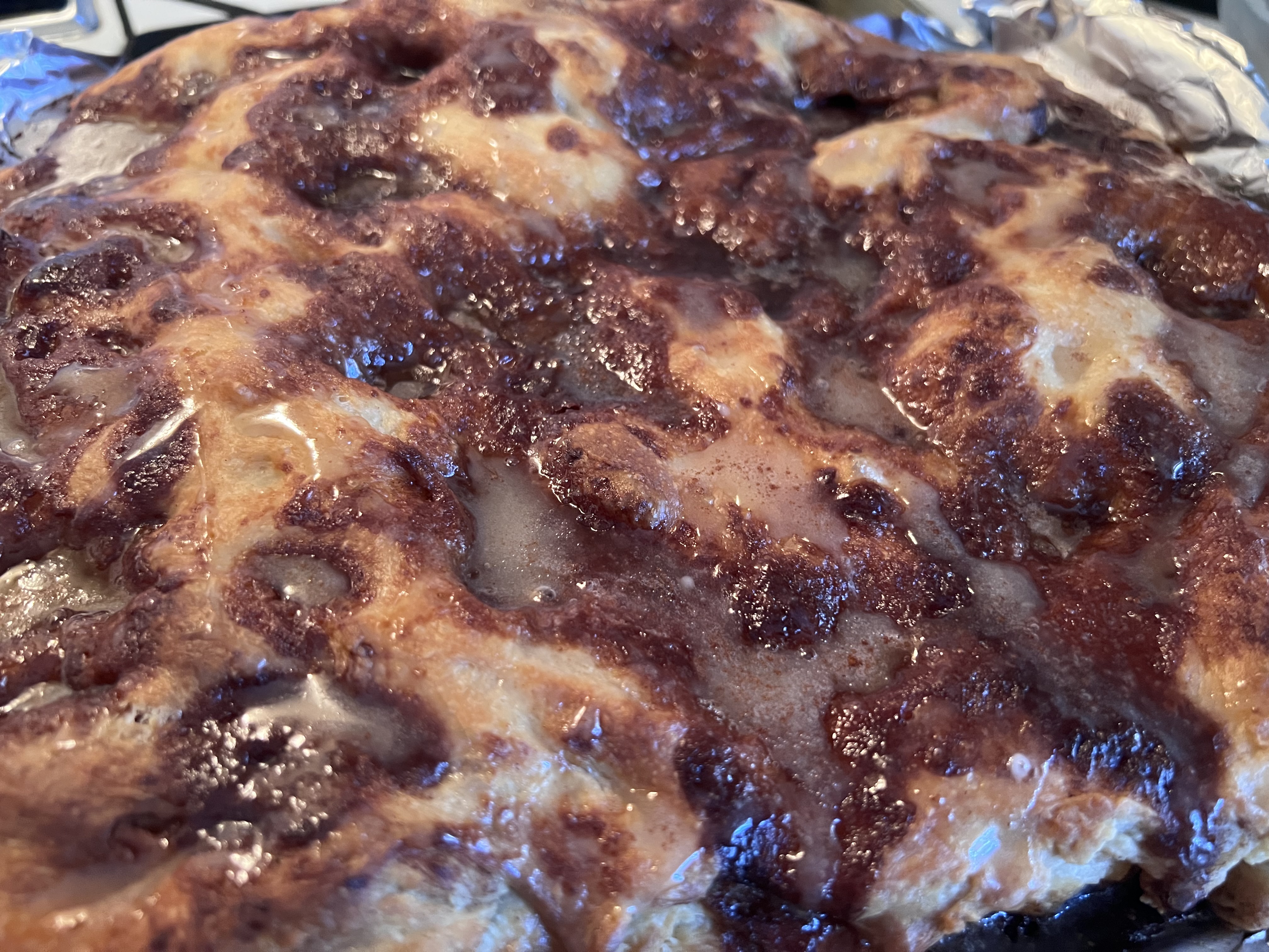 Cinnamon Brown Sugar Focaccia 