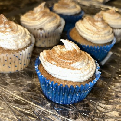 Cinnamon Sugar Cupcakes 