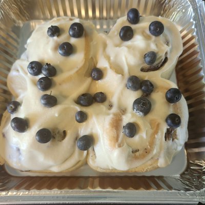 Blueberry Cream Cheese Rolls