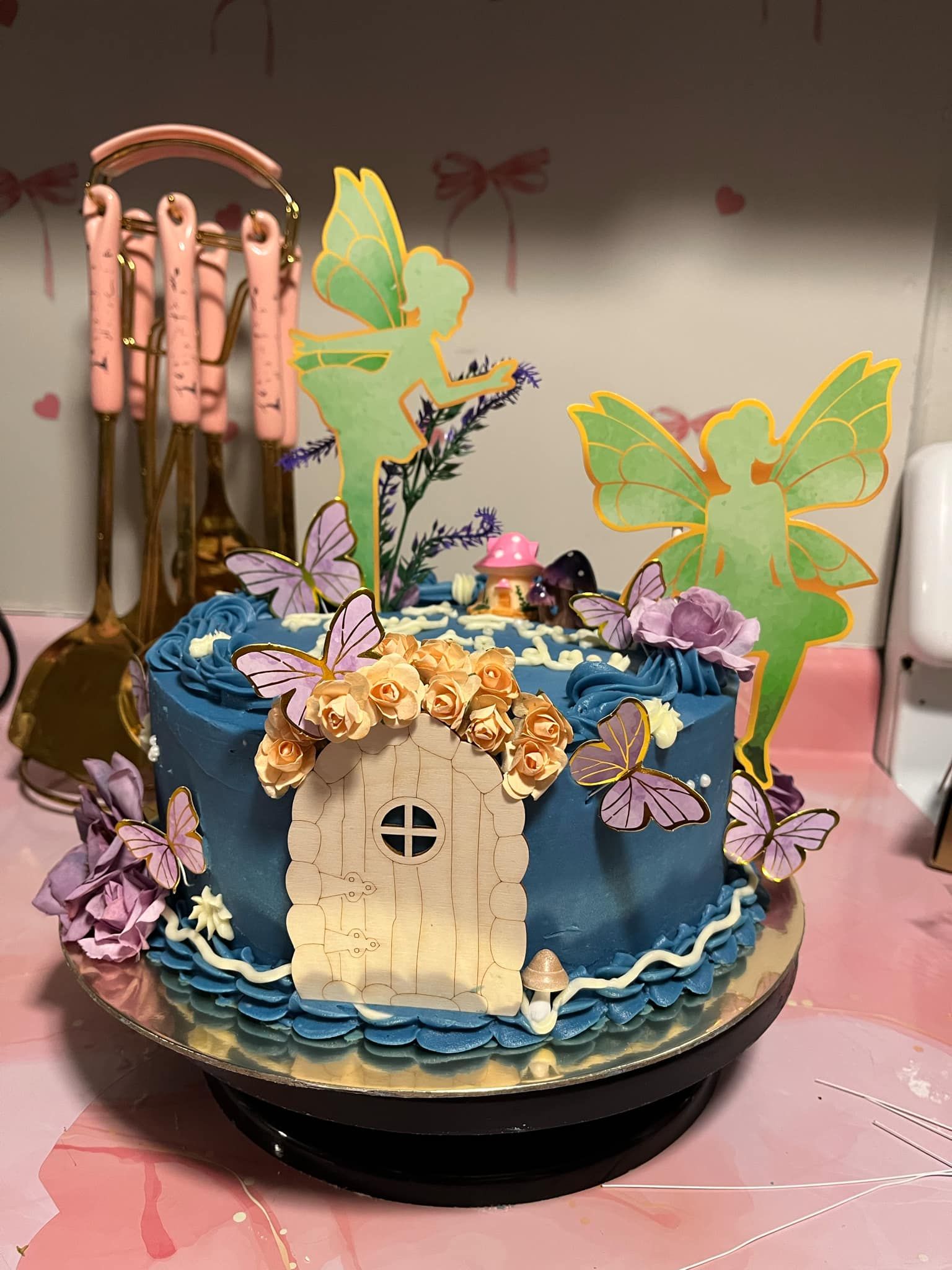 Fairy First Birthday Cake