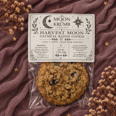 🌾 Harvest Moon Oatmeal Raisin Cookies🌙