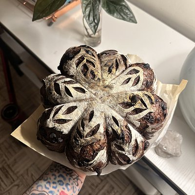 Chocolate Espresso Sourdough Loaf