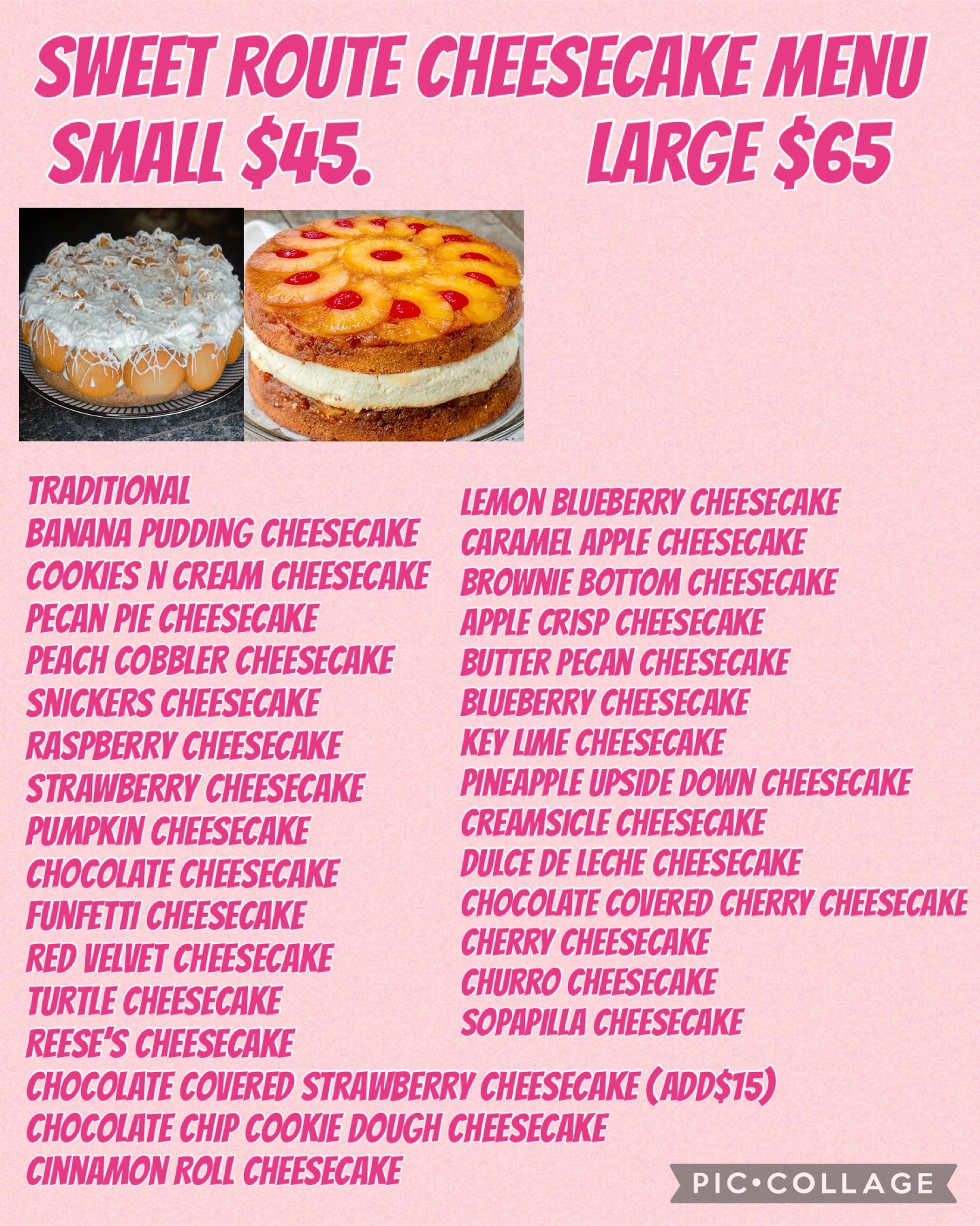 Sweet Route Cheesecake 
