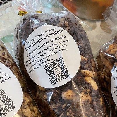 Sourdough Chocolate Peanut Butter Granola 
