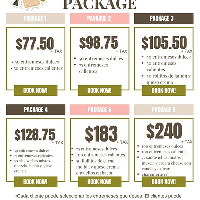 Escoge Tu Paquete Favorito 