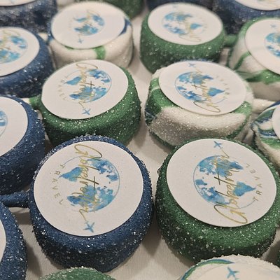 1 Dozen Business Logo Cake Pops