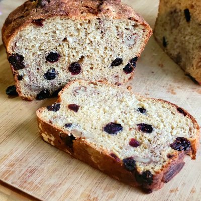Cranberry Walnut Bread