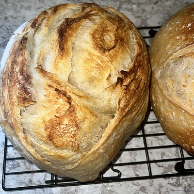 Croissant Style Loaf Made With Butter 
