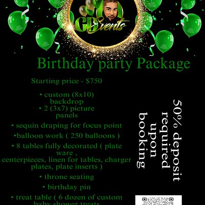 Full Party Package