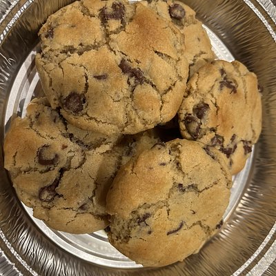 One Dozen Chocolate Chip Cookies 