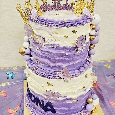 2 Tier (option #4) 8 Inch Top 10 Inch Bottom 