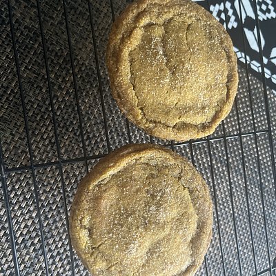 Pumpkin Snickerdoodle Cookies 1/2 Dozen (seasonal)