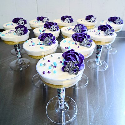Martini Cupcake Shooters