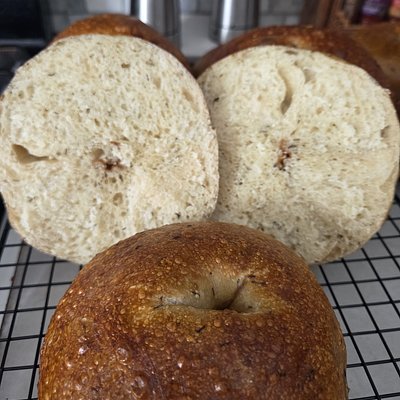Garlic $ Herb Bagels