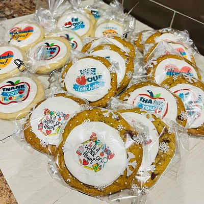 Sugar Cookies With Edible Image 