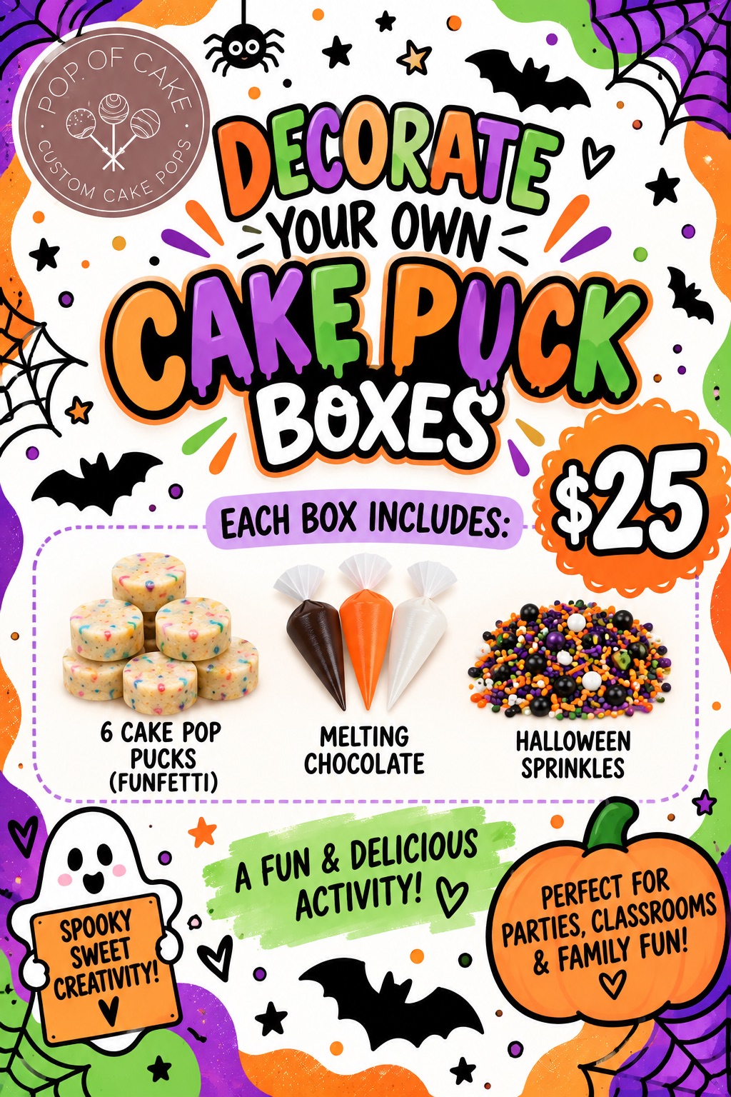 🎃 Halloween DIY Cake Pop Kits! 🎃