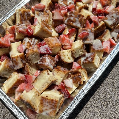Large Tray Of Churro Cheesecake Bites 