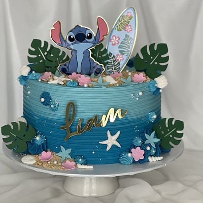 Stitch Surf Cake 