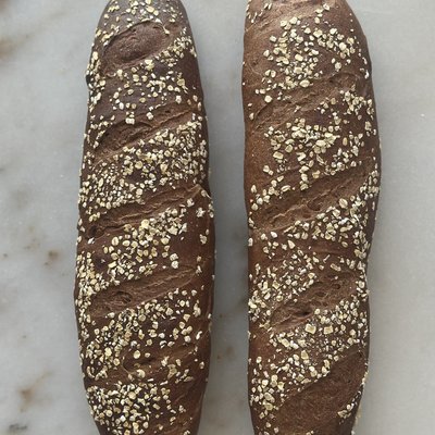 Brown Bread Sourdough Baguette Qty 1
